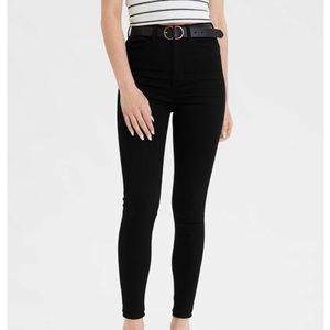 American Eagle High Waisted black Jeggings